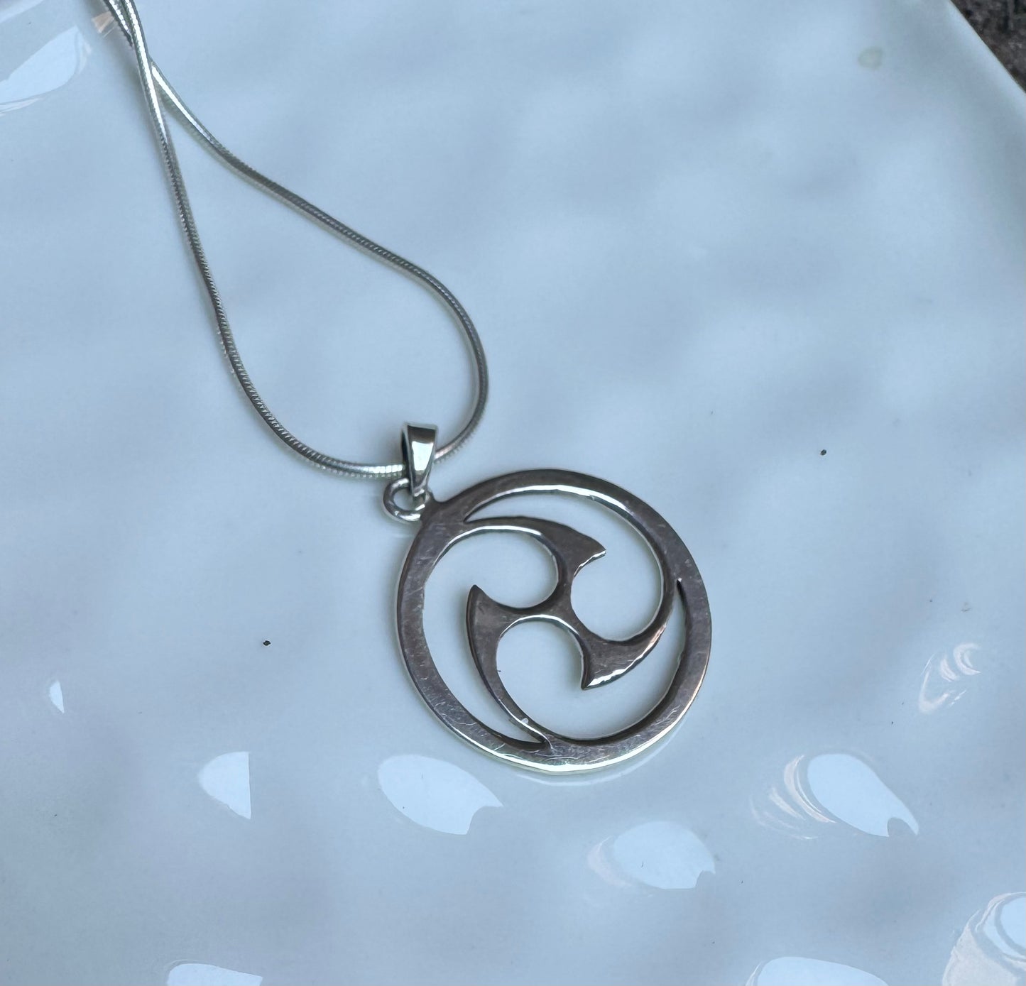 Celtic Knot Silver Pendant 04