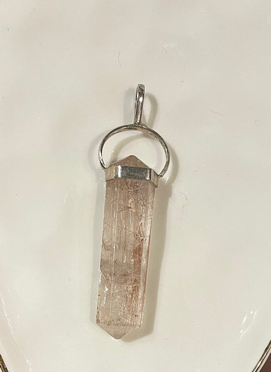 Rutilated Quartz Power Pendant