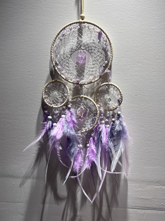 Handmade crystal dreamcatcher