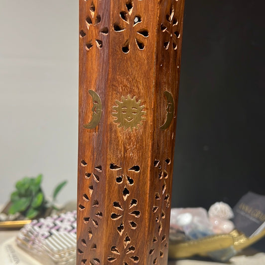 Standing incense burner